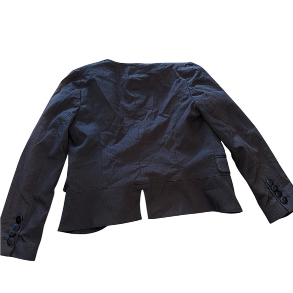Marc Jacobs Black Fitted Blazer – Size 0 with Satin Pink Lining - Picture 5 of 6